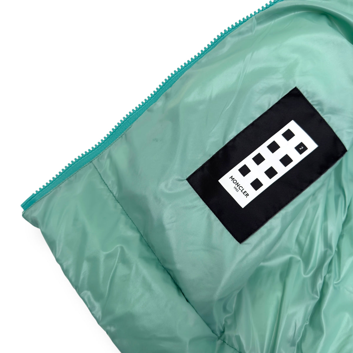 MONCLER X AWAKE DOWN PADDED VEST MINT GREEN 2 / S