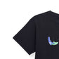 DIOR X KENNY FW21 CROSSOVER ALPHABET KNITTED T-SHIRT BLACK M