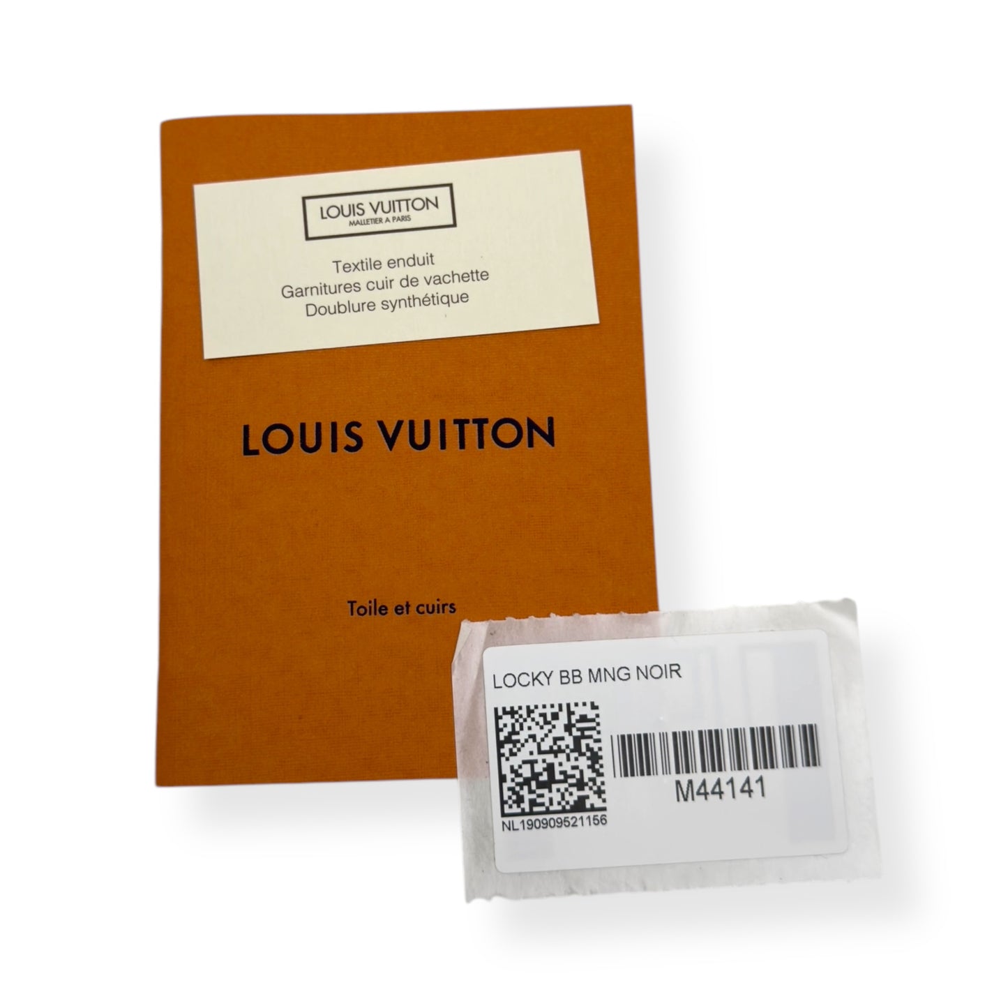 LOUIS VUITTON LOCKY BB MONOGRAM CANVAS / LEATHER BAG