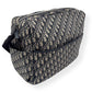 CHRISTIAN DIOR OBLIQUE JACQUARD CHANGING BAG BLACK / BEIGE L