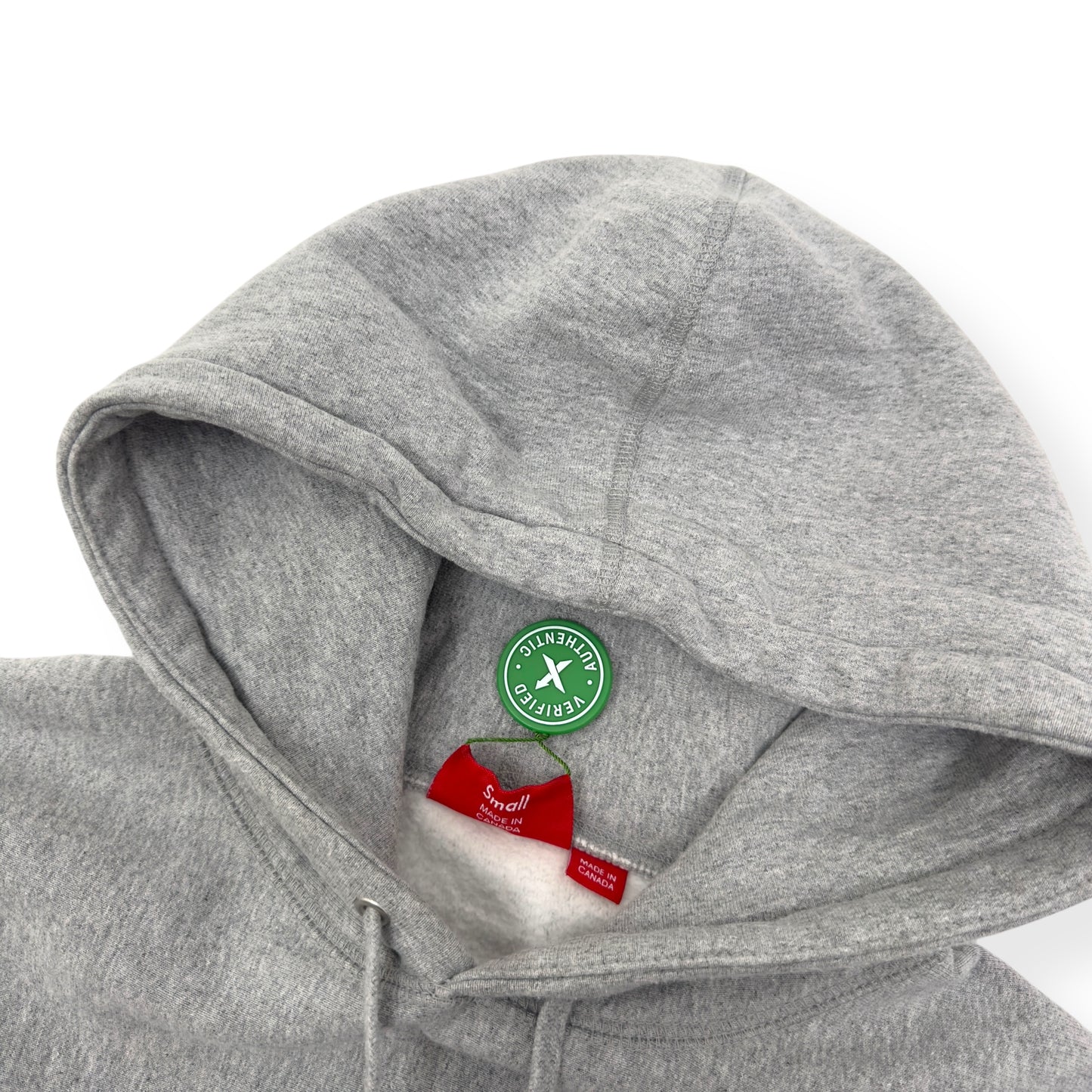 SUPREME BANDANA BOX LOGO HOODIE GREY / BLUE S