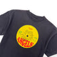 PALM ANGELS LOGO PRINT T-SHIRT BLACK / YELLOW M