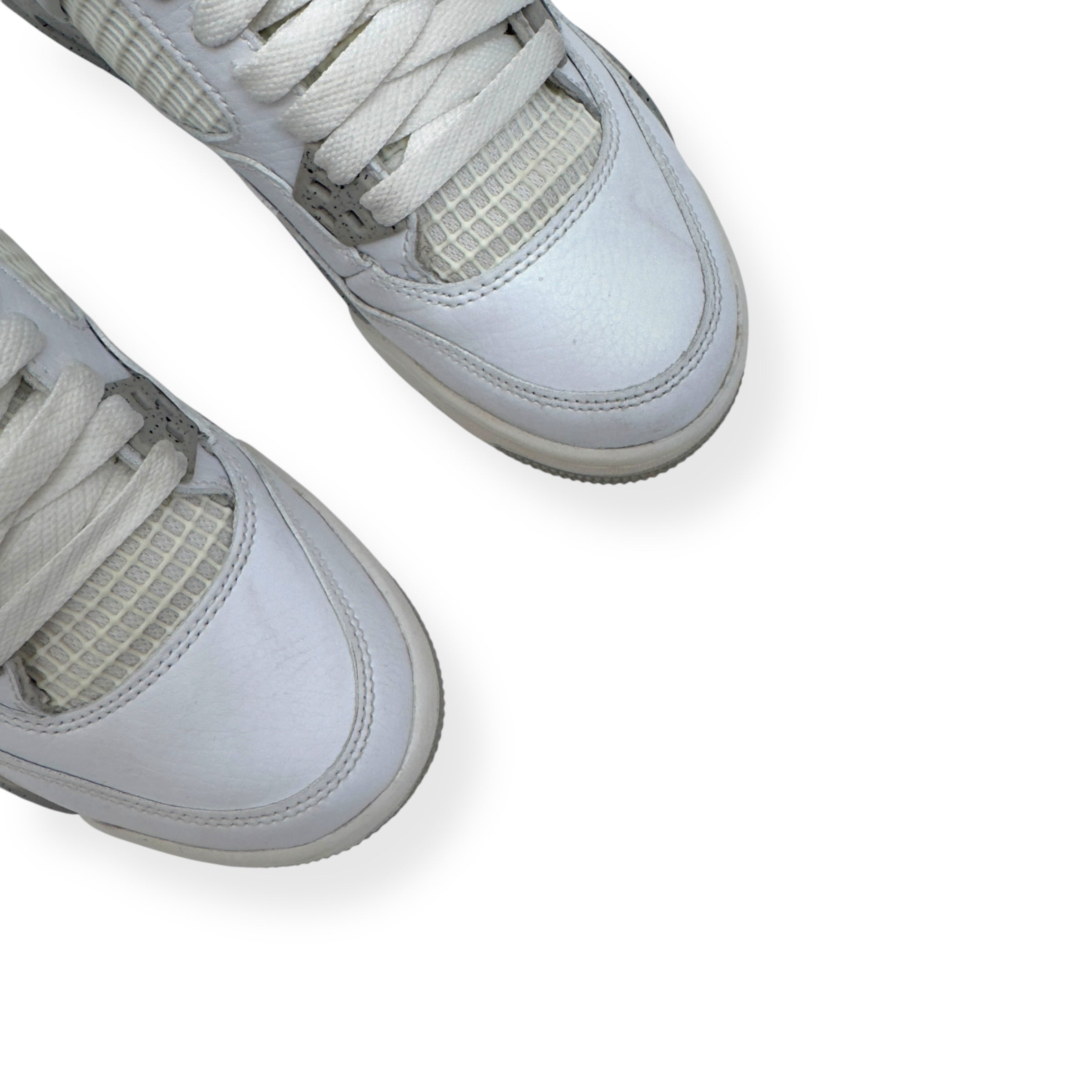 AIR JORDAN 4 RETRO SNEAKER WHITE OREO UK4.5