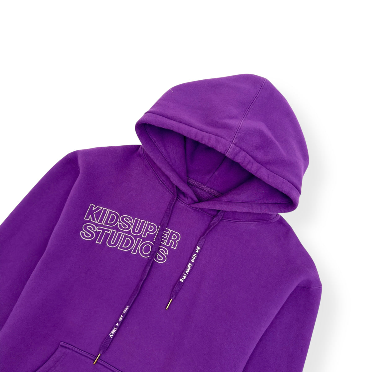 KID SUPER SUPER HOODIE PURPLE L