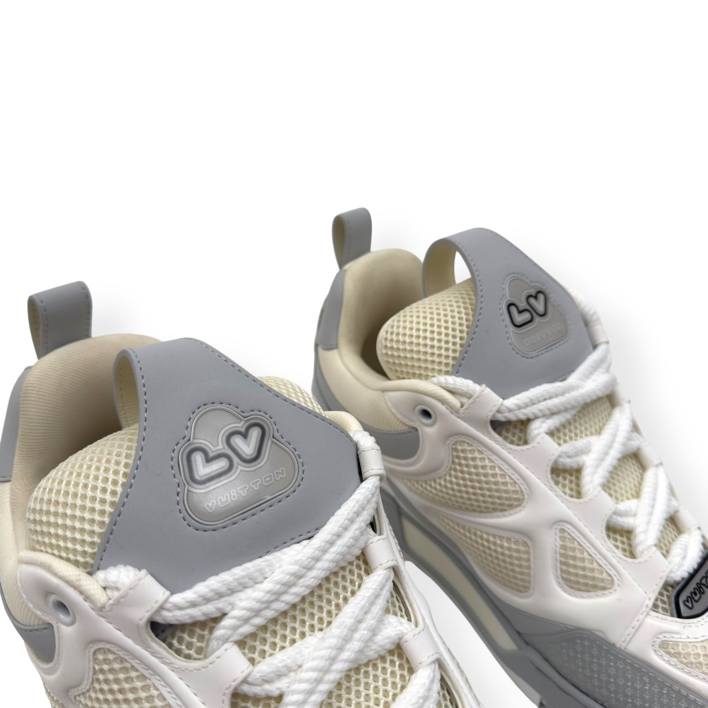 LOUIS VUITTON LV SKATE SNEAKER LUXURY GREY UK8