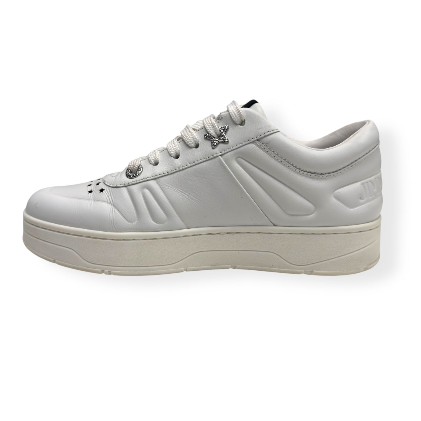 JIMMY CHOO HAWAII SNEAKER WHITE 38 / UK5