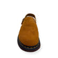DR. MARTENS ISHAM FAUX SHEARLING LINED SUEDE MULES PECAN BROWN UK11