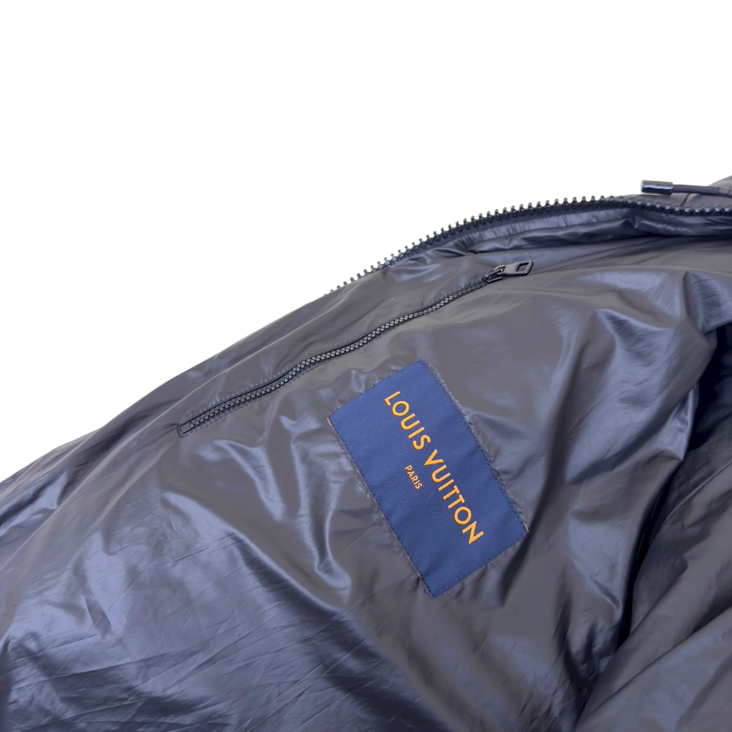 LOUIS VUITTON LVSE REVERSIBLE FLOWER QUILTED DOWN JACKET BLACK 52 / XL