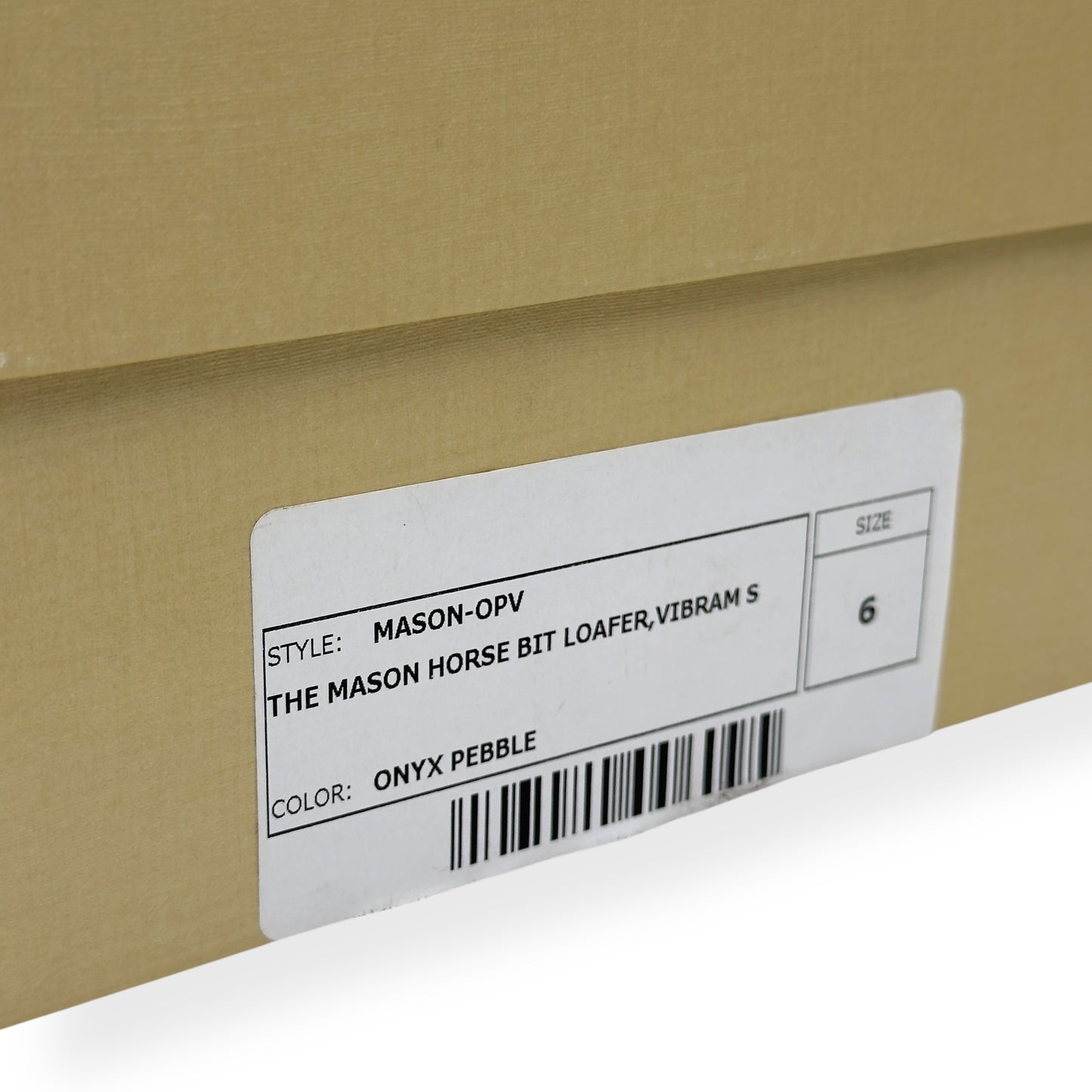 BLACKSTOCK & WEBER THE MASON HORSE BIT LOAFER ONYX US6 / UK5