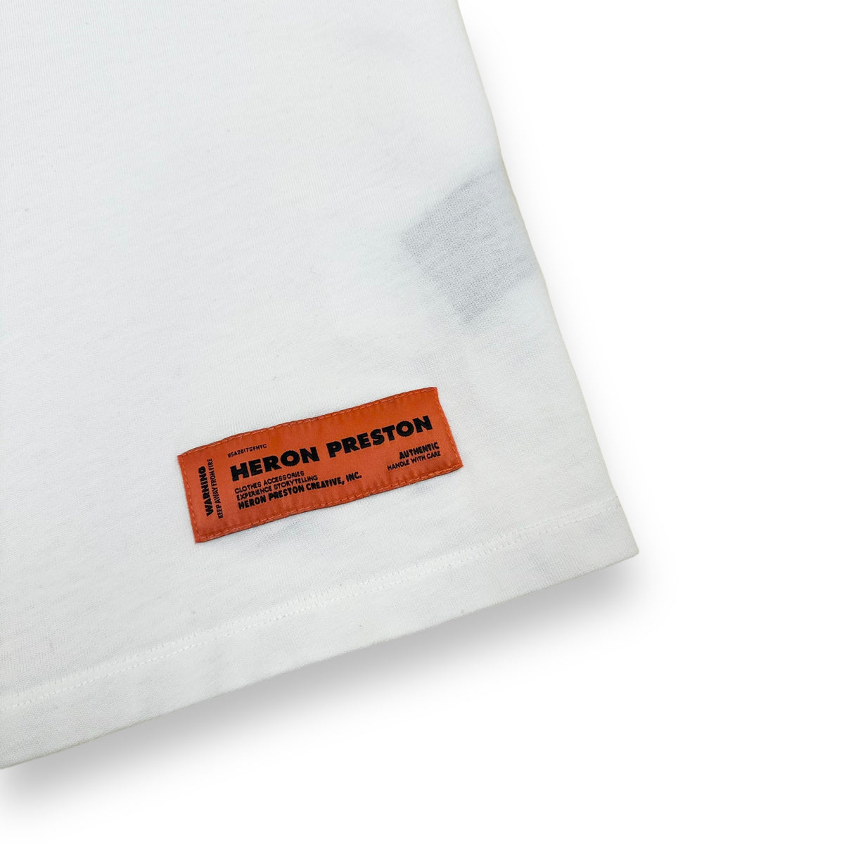 HERON PRESTON T-SHIRT WHITE S