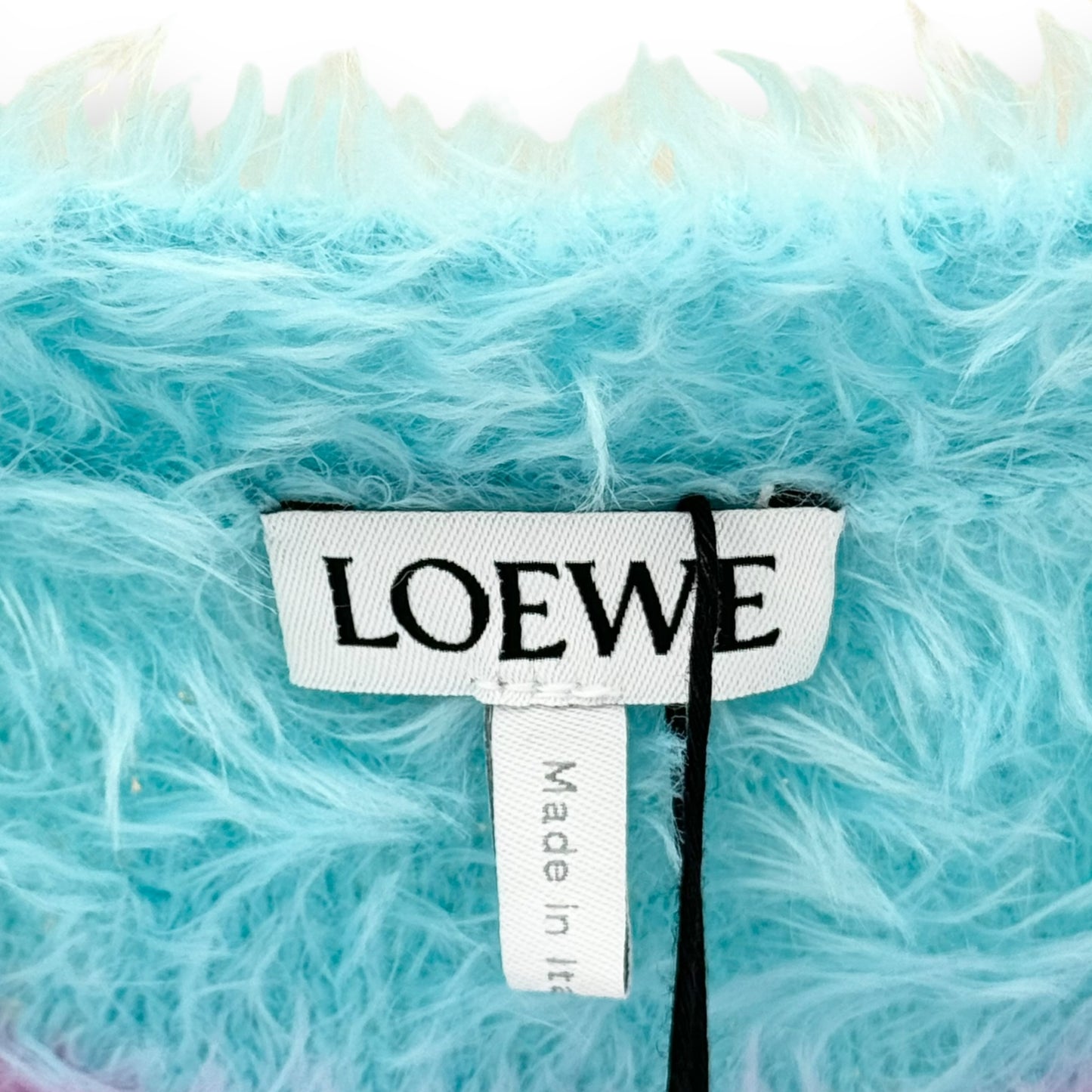 LOEWE WAVY STRIPED BRUSHED JUMPER MULTICOLOURED S