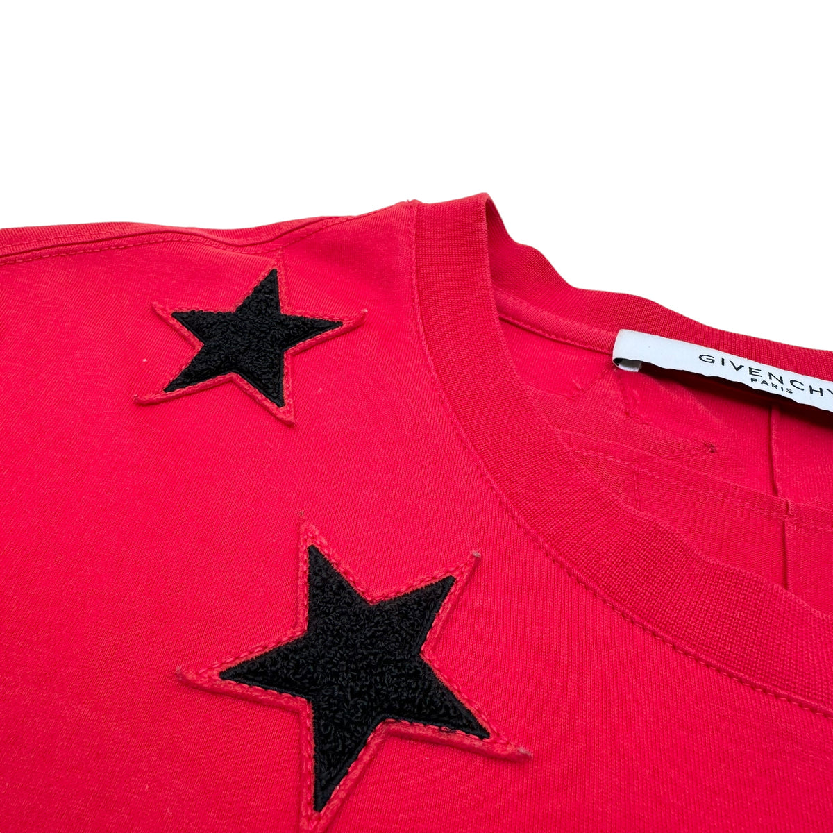GIVENCHY STAR T-SHIRT RED RED L