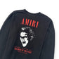 AMIRI CHILDREN OF THE NIGHT SWEATSHIRT BLACK / RED S