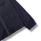 BOTTEGA VENETA NYLON ZIP-UP JACKET BLACK XL