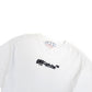 OFF-WHITE SPRAY HELV SKATE T-SHIRY WHITE / BLACK M