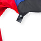 BALENCIAGA RIPSTOP OVERSIZED WINDBREAKER JACKET RED / BLUE / BLACK FR48 / M