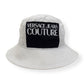 VERSACE JEANS COUTURE BUCKET WHITE / BLACK HAT