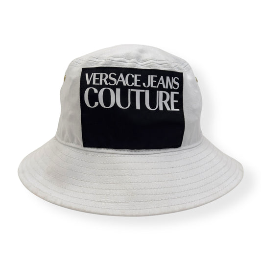 VERSACE JEANS COUTURE BUCKET WHITE / BLACK HAT