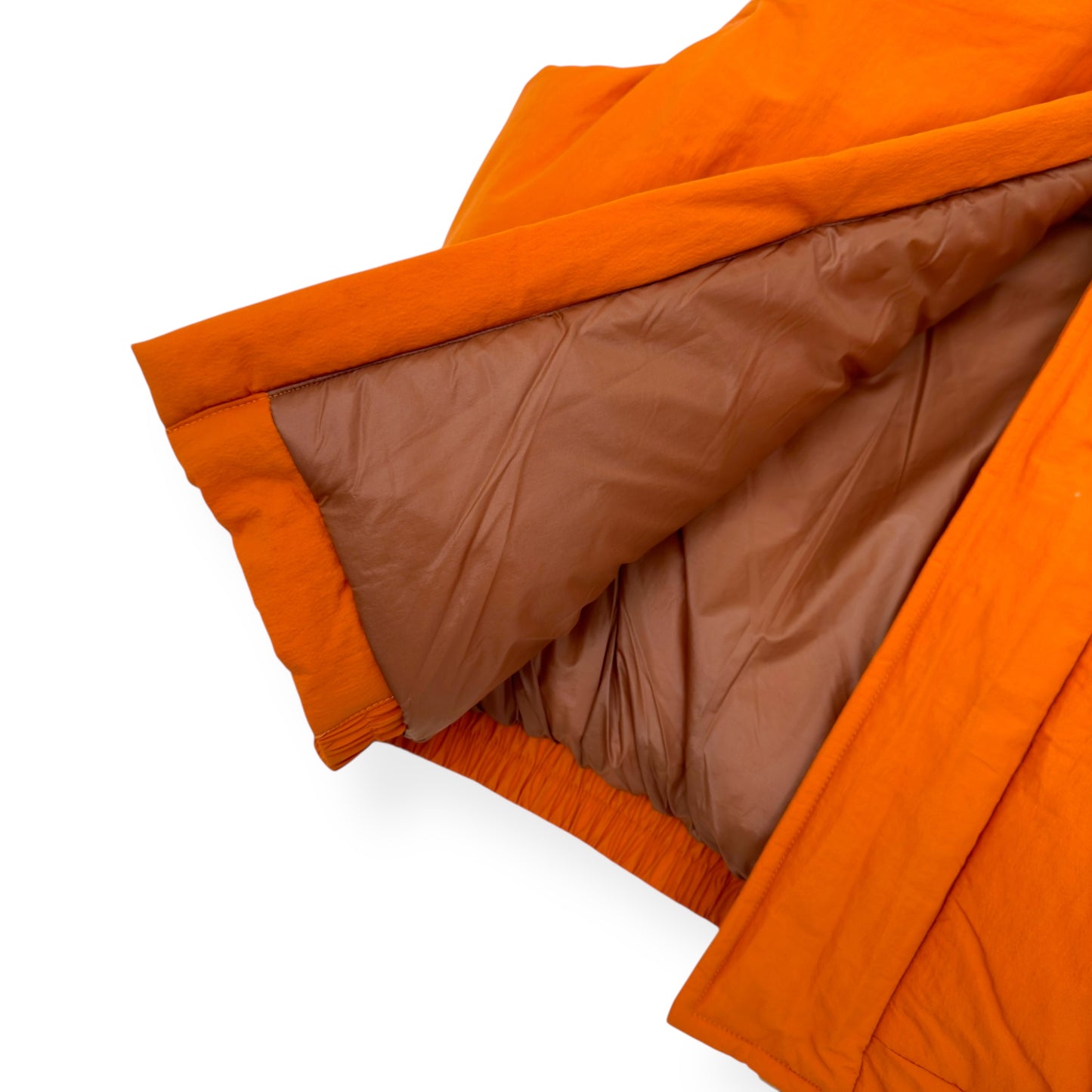 ACNE STUDIOS OSAL PADDED BOMBER JACKET ORANGE S