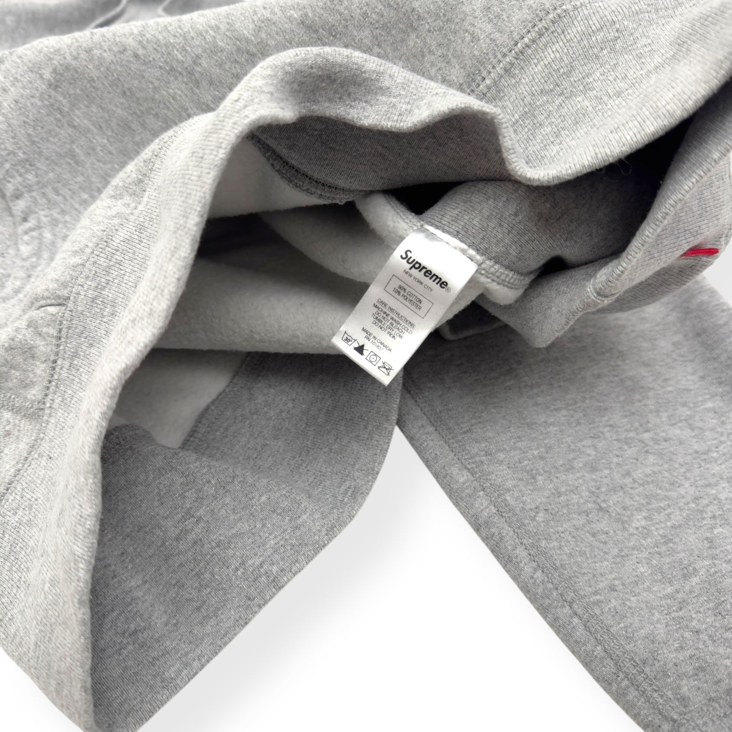 SUPREME BANDANA BOX LOGO HOODIE GREY / BLUE S