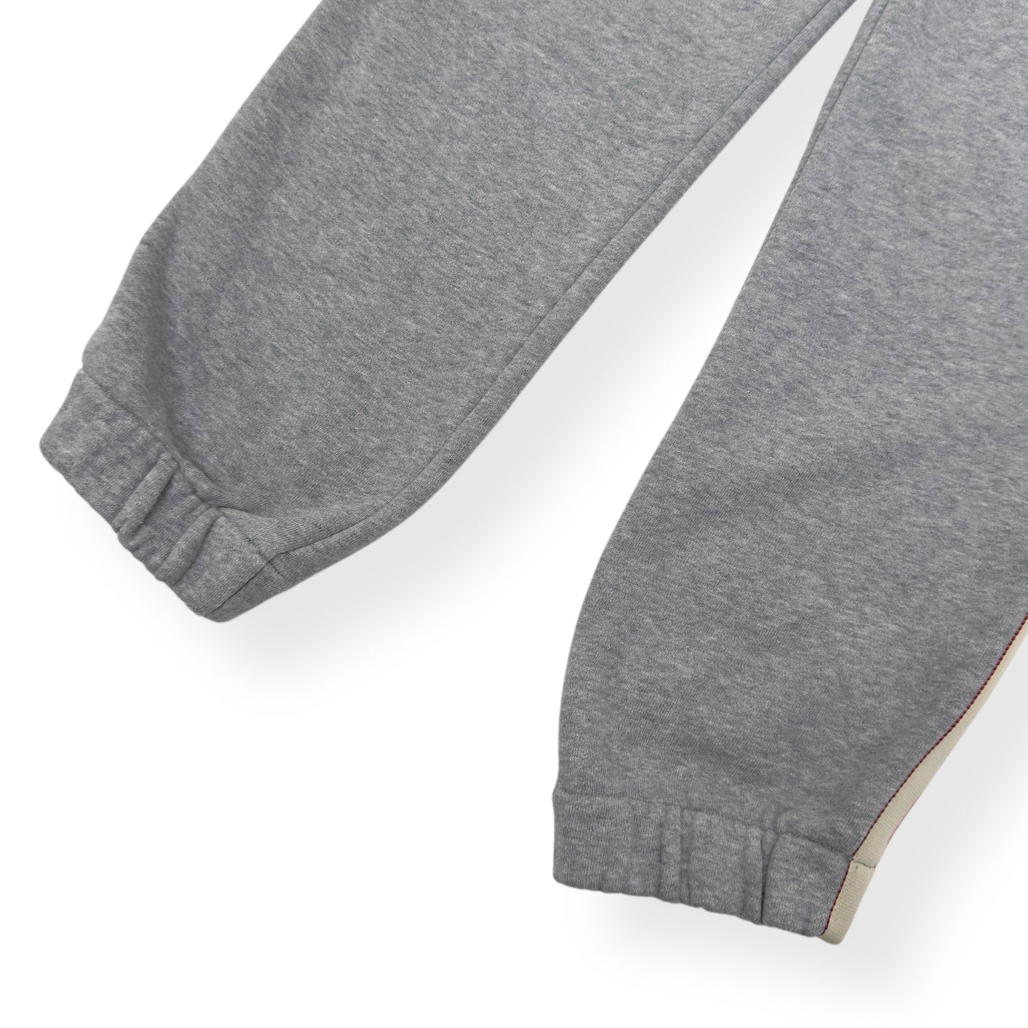 GUCCI COTTON SWEATPANTS GREY / RED M