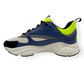 DIOR B22 SNEAKER BLUE / YELLOW UK10