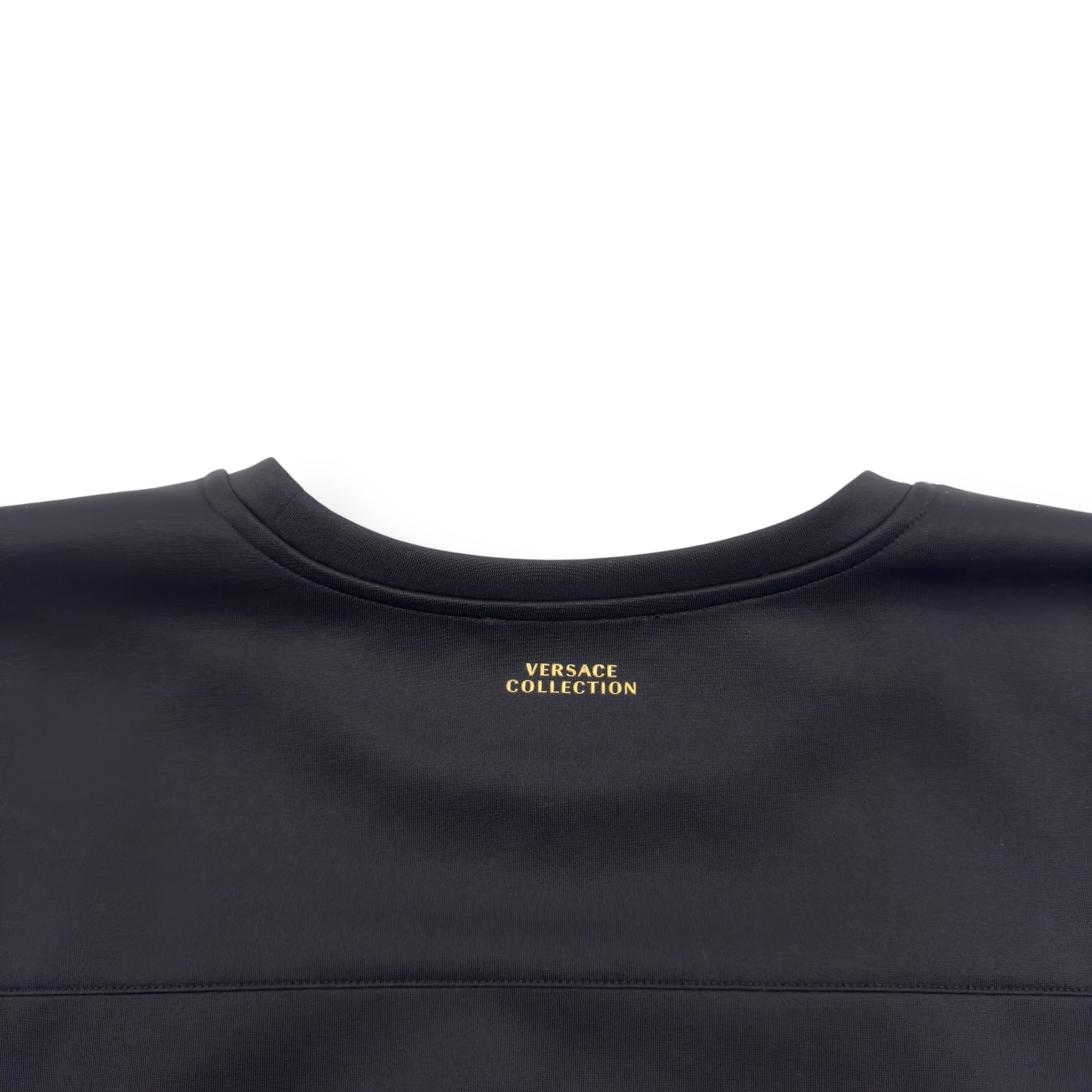 VERSACE COLLECTION MEDUSA EMBOSSED LOGO SWEATSHIRT M