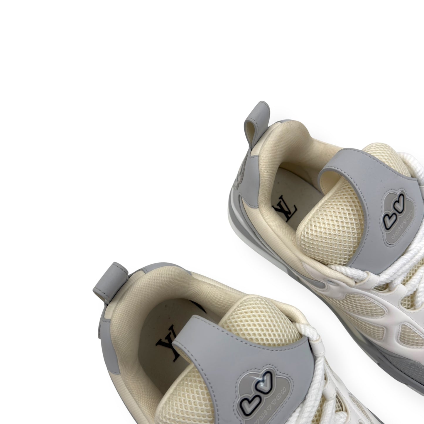 LOUIS VUITTON LV SKATE SNEAKER LUXURY GREY UK8