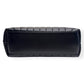 SAINT LAURENT LOULOU QUILTED LEATHER SHOULDER BAG BLACK / SILVER M