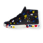 DIOR HOMME HIGH-TOP B06 PAINT SPLATTER SNEAKER BLACK UK8