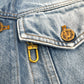 LOUIS VUITTON DENIM JACKET LUXURY BLUE 50 / M