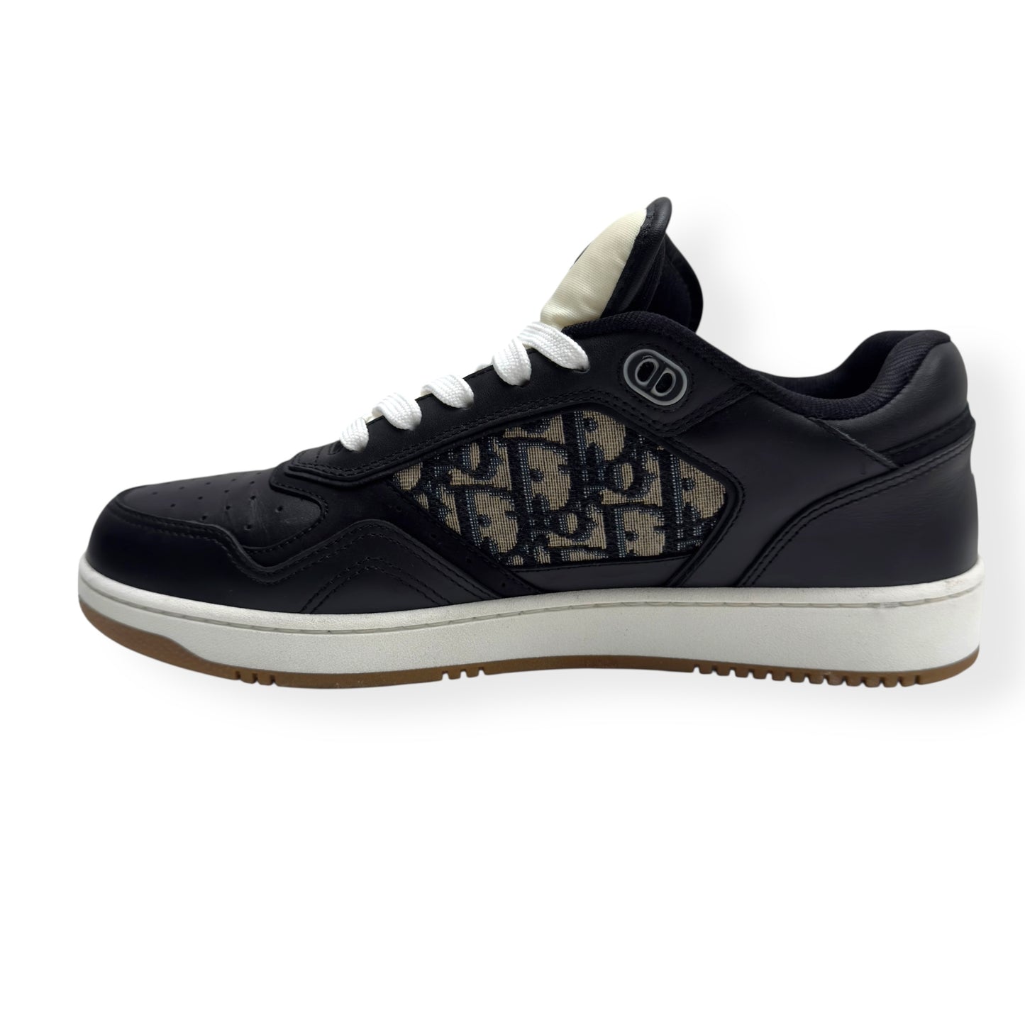 DIOR B27 LOW TOP SNEAKER BLACK / WHITE 43 / UK9