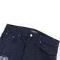 AMIRI MX1 SKINNY SNAKE-PANELLED DENIM JEANS BLACK / WHITE W34”