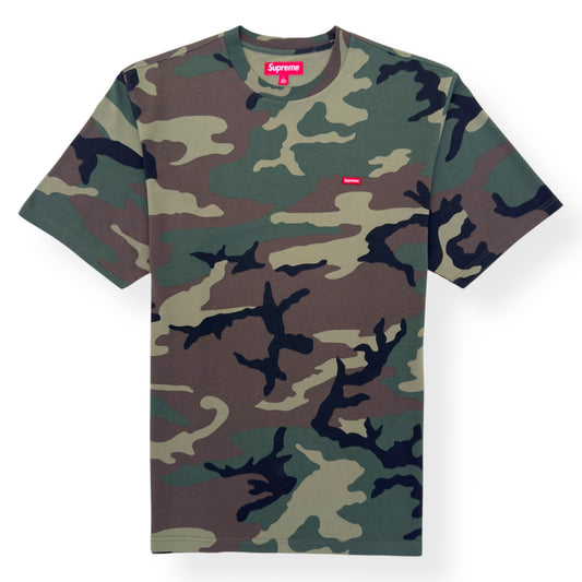 SUPREME BOX LOGO T-SHIRT WOODLAND CAMO L