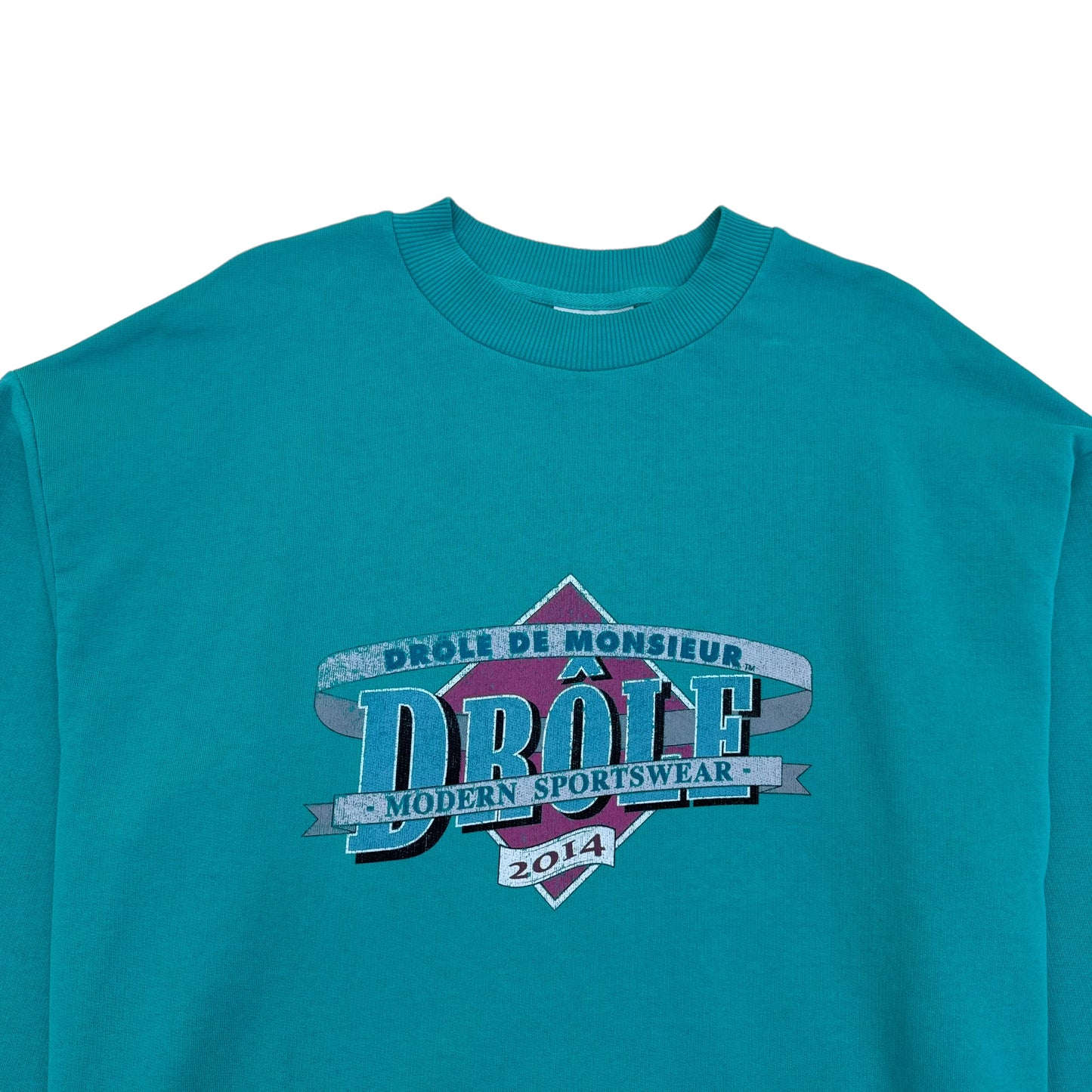 DRÔLE DE MONSIEUR SWEATSHIRT EMERALD GREEN M