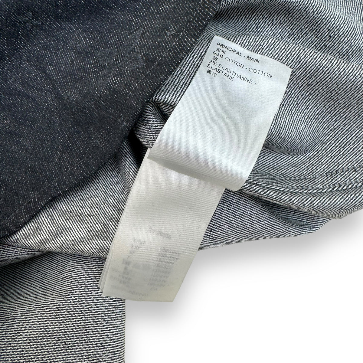 LOUIS VUITTON EMBOSSED MONOGRAM BASEBALL SHIRT SS22 GREY L