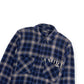 AMIRI CHERUB FLANNEL SHIRT BLUE S