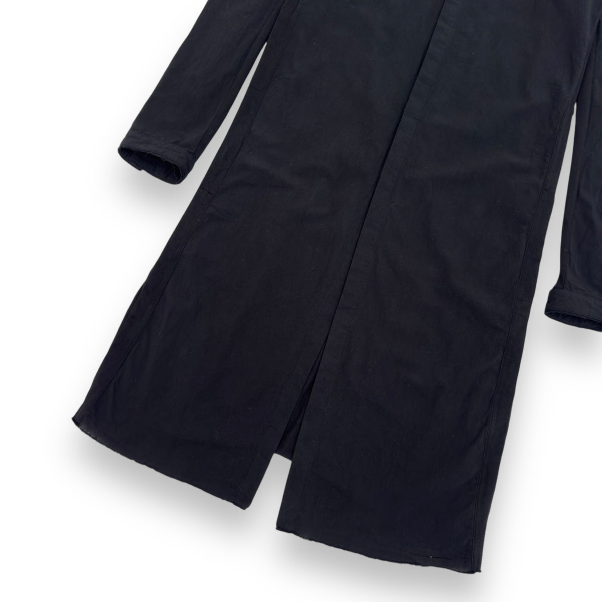 BORIS BIDJAN SABERI SINGLE BREASTED COAT BLACK XL