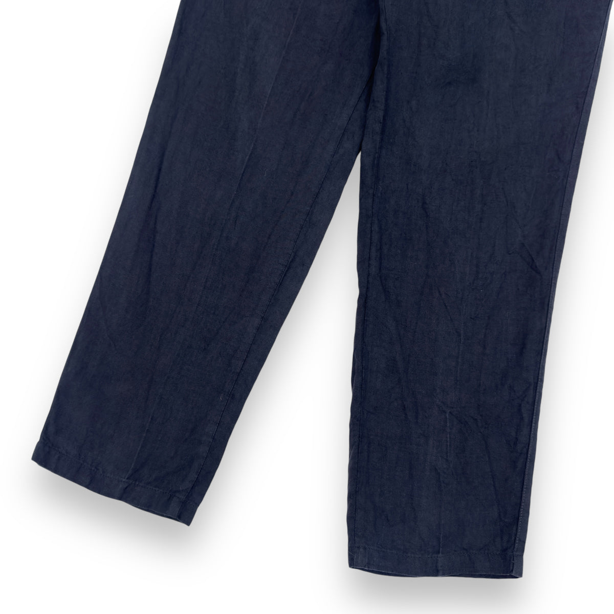 THOM SWEENEY LINEN TROUSERS BLUE 32”