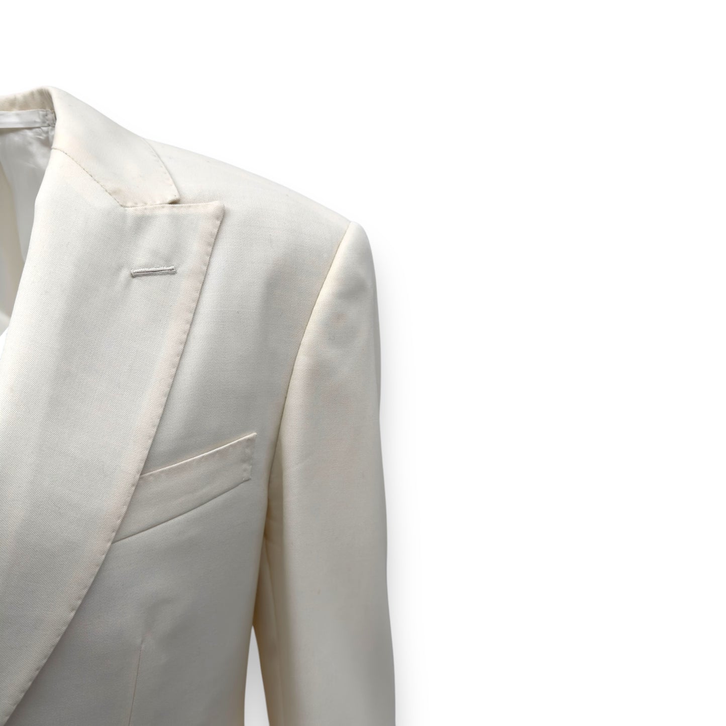 THOM SWEENEY BESPOKE JACKET CREAM UK8