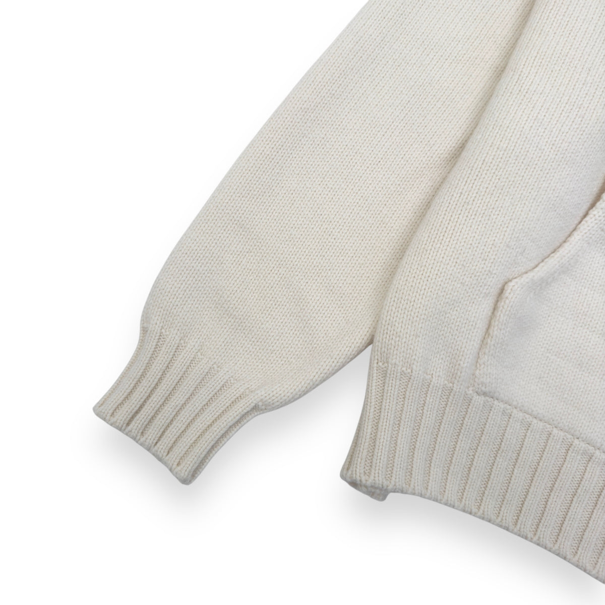 FEAR OF GOD KNIT PULLOVER HOODIE CAMEL L
