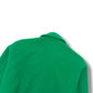 AMIRI LOGO-EMBOIDERED APPLIQUÉD BONE WOOL JACKET GREEN / WHITE 50 / L