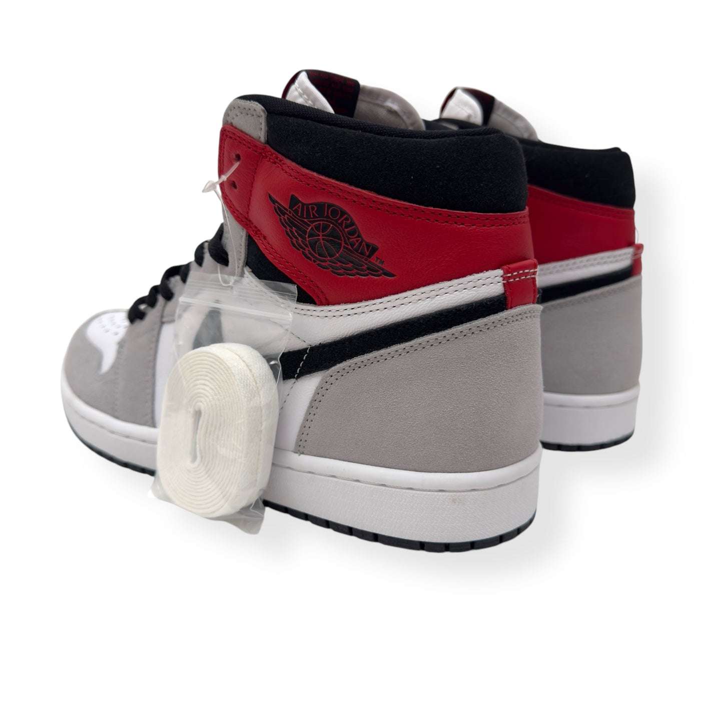 AIR JORDAN 1 RETRO HIGH TOP SNEAKER LIGHT SMOKE GREY UK9
