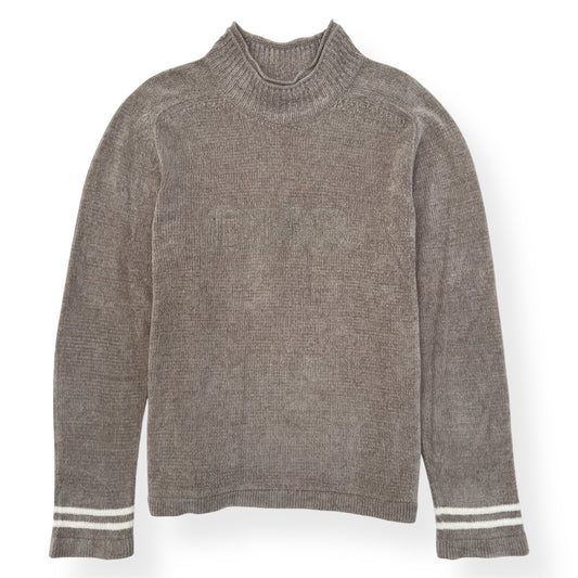 DIOR X STONE ISLAND TECHNICAL SWEATER BEIGE / WHITE XL