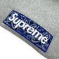 SUPREME BANDANA BOX LOGO HOODIE GREY / BLUE S