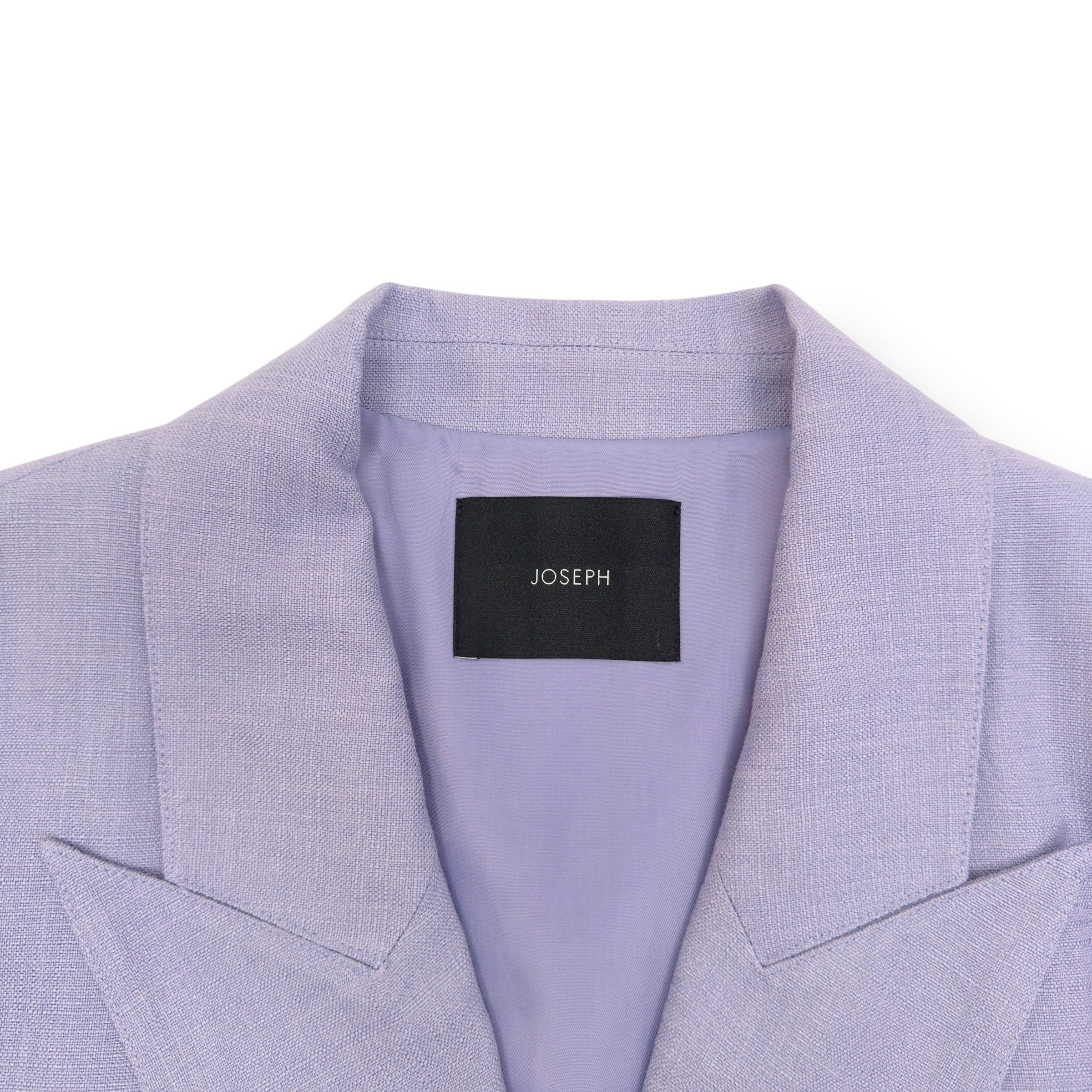 JOSEPH JEAN SHANTUNG LINEN JACKET 42 / UK14