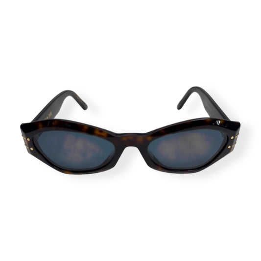 CHRISTIAN DIOR DIORSIGNATURE B1U SUNGLASSES BROWN / BLUE
