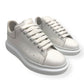 ALEXANDER MCQUEEN OVERSIZED LEATHER SNEAKER WHITE 42.5 / UK8.5