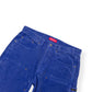 SUPREME WASHED CORDUROY DOUBLE KNEE SHORTS BLUE M