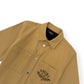 AMIRI ARTS DISTRICT CAMP SHIRT SEPIA TINT 50 / M